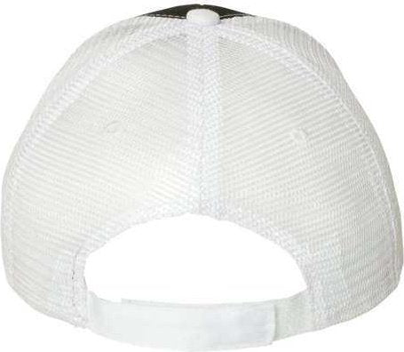 Valucap S102 Sandwich Trucker Cap - Black White | HIT a Double