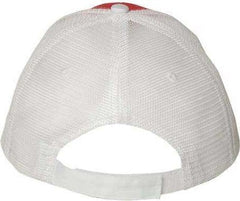 Valucap S102 Sandwich Trucker Cap - Red White | HIT a Double