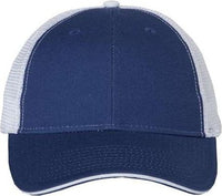 Valucap S102 Sandwich Trucker Cap - Royal White | HIT a Double
