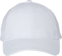 Valucap S102 Sandwich Trucker Cap - White White | HIT a Double