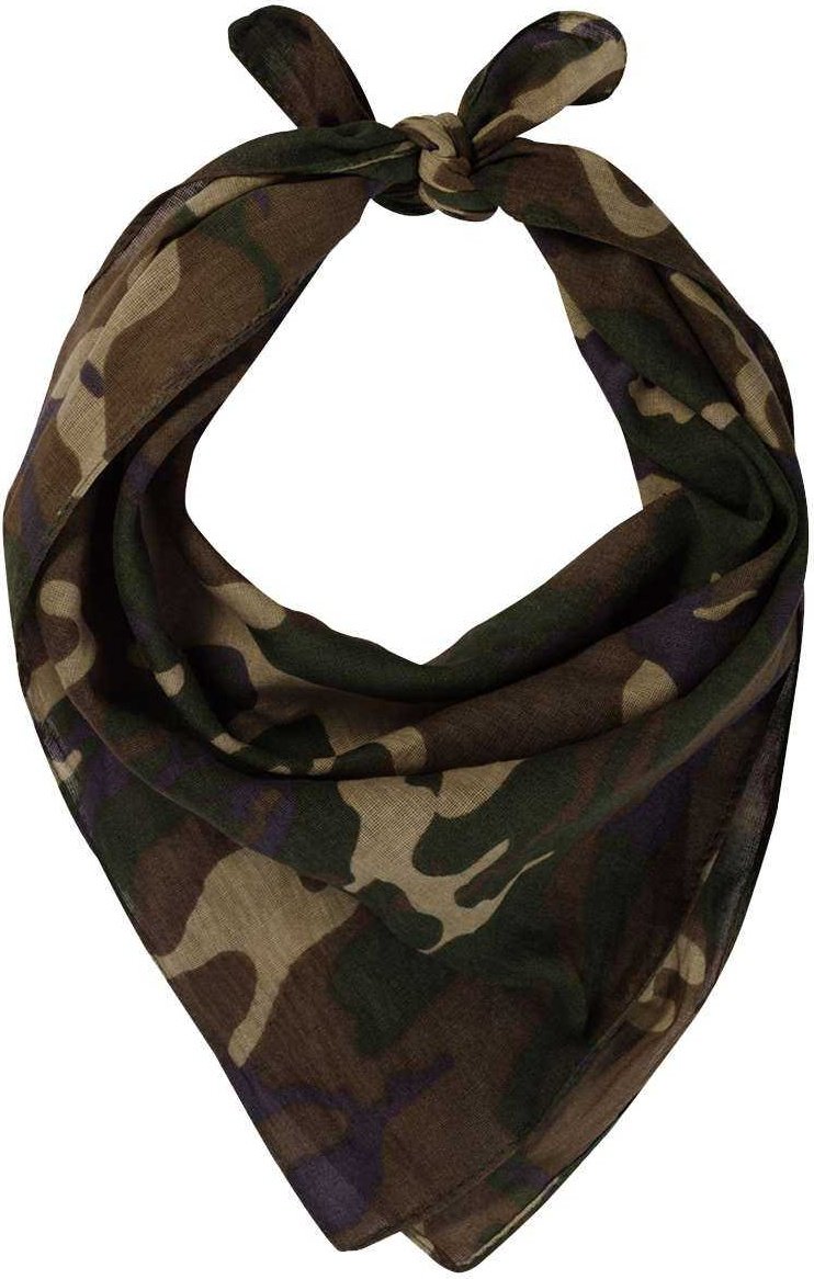 Valucap VC21 Face Bandana (pk of 3) - Green Camo - HIT a Double