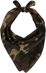 Valucap VC21 Face Bandana (pk of 3) - Green Camo - HIT a Double