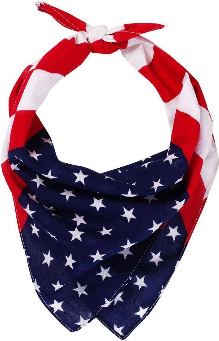 Valucap VC21 Face Bandana (pk of 3) - USA Flag - HIT a Double