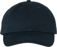 Valucap VC300A Adult Bio-Washed Classic Dads Cap - Navy - HIT a Double