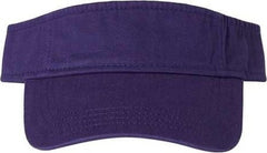 Valucap VC500 Bio-Washed Visor - Purple | HIT a Double