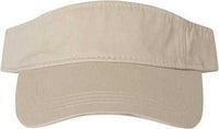 Valucap VC500 Bio-Washed Visor - Stone | HIT a Double