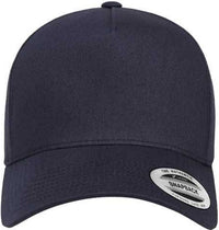 Yupoong 5079 Retro Cotton Blend Trucker Snapback Cap - Navy | HIT a Double
