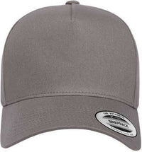 Yupoong 5079 Retro Cotton Blend Trucker Snapback Cap - Grey | HIT a Double