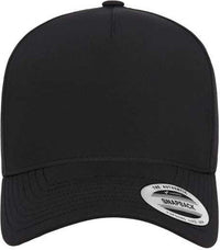 Yupoong 5389AP 5-Panel Snapback with Perforated Cap - Black | HIT a Double
