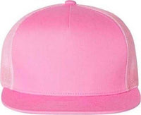 Yupoong 6006 Five-Panel Classic Trucker Cap - Pink | HIT a Double