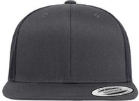 Yupoong 6609 Retro High Profile Trucker Cap - Charcoal | HIT a Double
