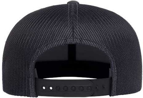 Yupoong 6609 Retro High Profile Trucker Cap - Charcoal | HIT a Double