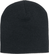Yupoong 1500KC Classics Short Beanie - Black | HIT a Double