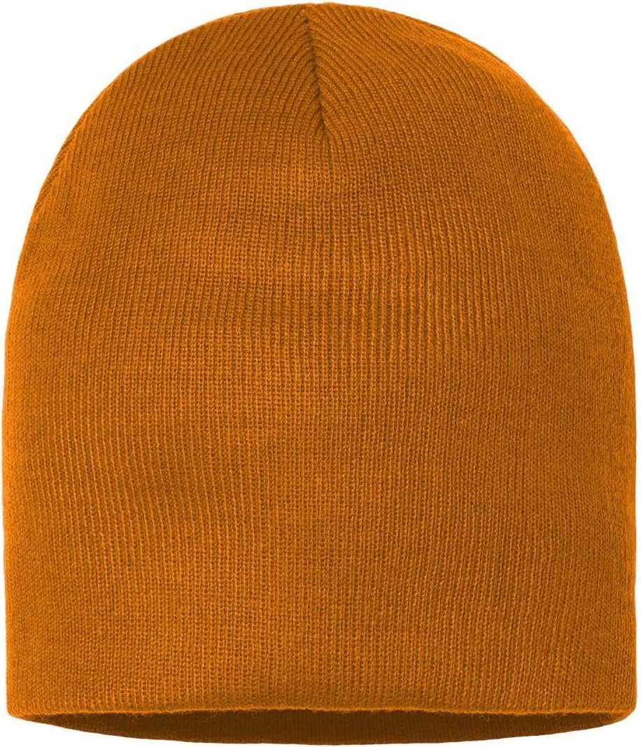 Yupoong 1500KC Classics Short Beanie - Caramel | HIT a Double