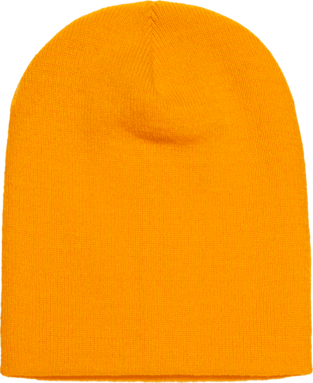 Yupoong 1500KC Classics Short Beanie - Gold | HIT a Double