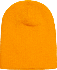 Yupoong 1500KC Classics Short Beanie - Gold | HIT a Double
