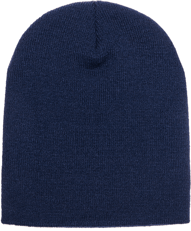 Yupoong 1500KC Classics Short Beanie - Navy | HIT a Double