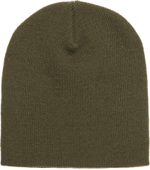 Yupoong 1500KC Classics Short Beanie - Olive | HIT a Double