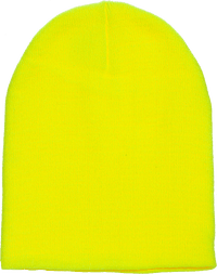 Yupoong 1500KC Classics Short Beanie - Safety Yellow | HIT a Double