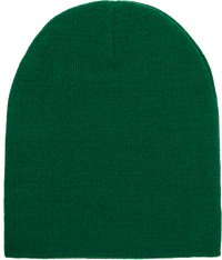 Yupoong 1500KC Classics Short Beanie - Spruce | HIT a Double