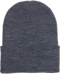 Yupoong 1501KC Classics Cuffed Knit Beanie - Dark Gray | HIT a Double