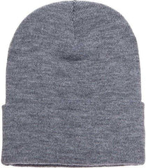 Yupoong 1501KC Classics Cuffed Knit Beanie - Heather | HIT a Double