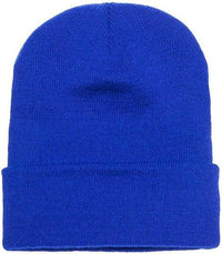 Yupoong 1501KC Classics Cuffed Knit Beanie - Royal | HIT a Double