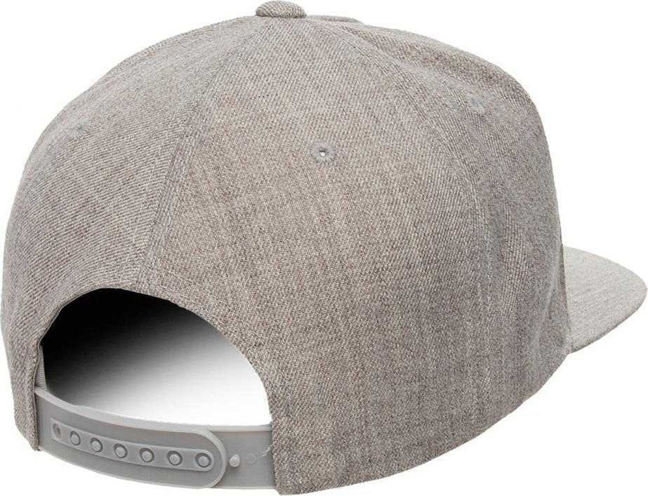 Yupoong 5089M Classics Premium 5-Panel Snapback Cap - Heather | HIT a Double