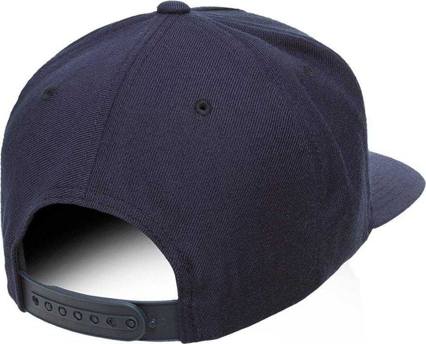 Yupoong 5089M Classics Premium 5-Panel Snapback Cap - Navy - HIT a Double