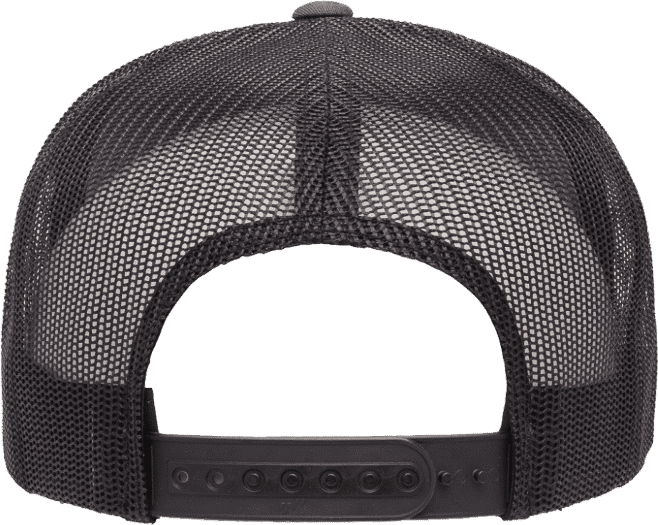 Yupoong 6006T Classics Classic Trucker Cap 2-Tone - Charcoal Black | HIT a Double