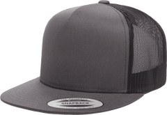 Yupoong 6006T Classics Classic Trucker Cap 2-Tone - Charcoal Black | HIT a Double