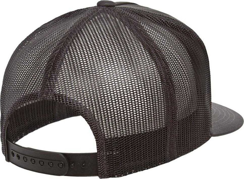 Yupoong 6006 Classics Classic Trucker Cap - Charcoal - HIT a Double