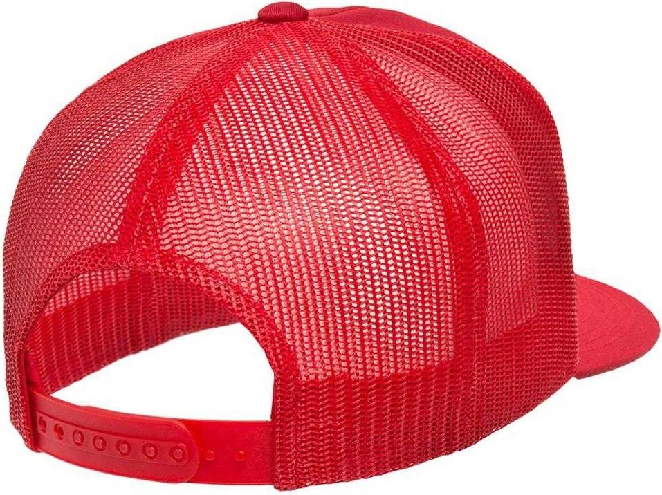 Yupoong 6006 Classics Classic Trucker Cap - Red | HIT a Double