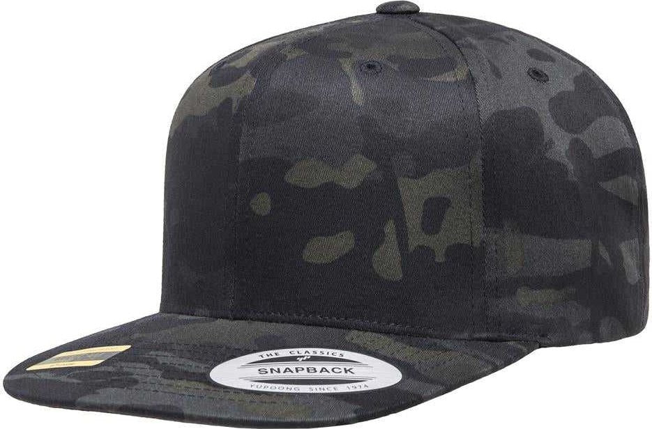 Yupoong 6089MC Classics MultiCam Snapback Cap - Multicam Black | HIT a Double