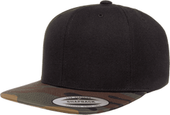Yupoong 6089TC Classics Premium Snapback Cap - Black Camo | HIT a Double