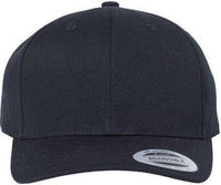 Yupoong 6389 CVC Snapback Cap - Black | HIT a Double
