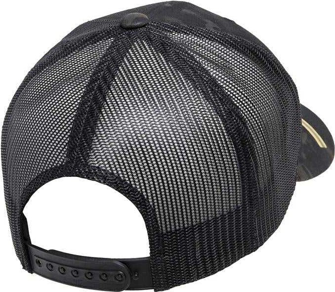 Yupoong 6606MC Classics MultiCam Retro Trucker Cap - Multicam Black | HIT a Double