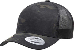Yupoong 6606MC Classics MultiCam Retro Trucker Cap - Multicam Black | HIT a Double
