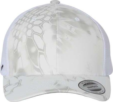 Yupoong 6606 Six-Panel Retro Trucker Cap - Kryptek Wraith | HIT a Double