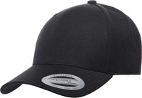 Yupoong 6789M Classics Premium Curved Visor Snapback Cap - Black | HIT a Double