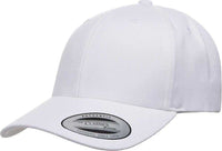 Yupoong 6789M Classics Premium Curved Visor Snapback Cap - White - HIT a Double