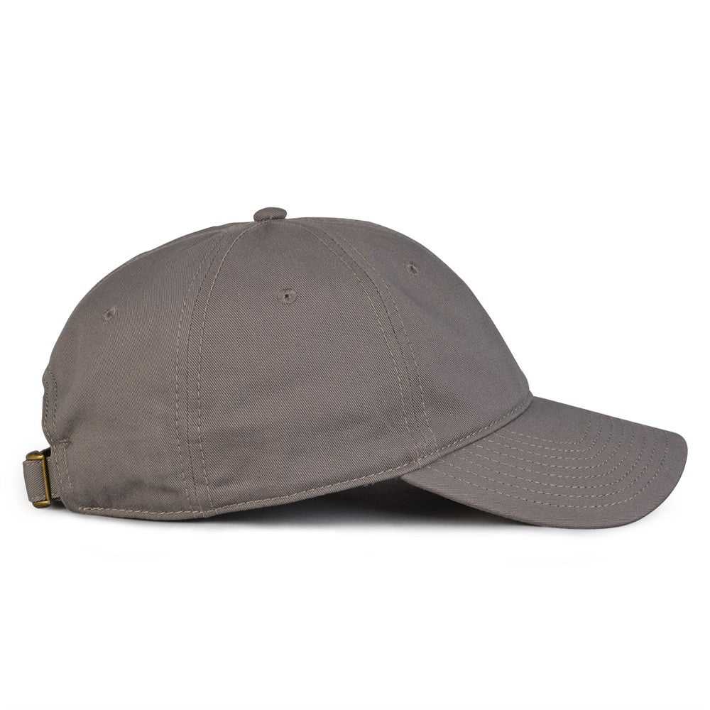 The Game GB210 Classic Relaxed Garment Washed Twill Cap - Charcoal - HIT a Double - 6