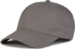 The Game GB210 Classic Relaxed Garment Washed Twill Cap - Charcoal | HIT a Double