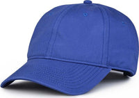 The Game GB210 Classic Relaxed Garment Washed Twill Cap - Royal | HIT a Double