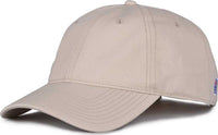 The Game GB210 Classic Relaxed Garment Washed Twill Cap - Stone | HIT a Double