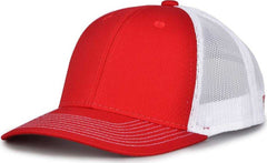 The Game GB452E Everyday Trucker Cap - Red White | HIT a Double