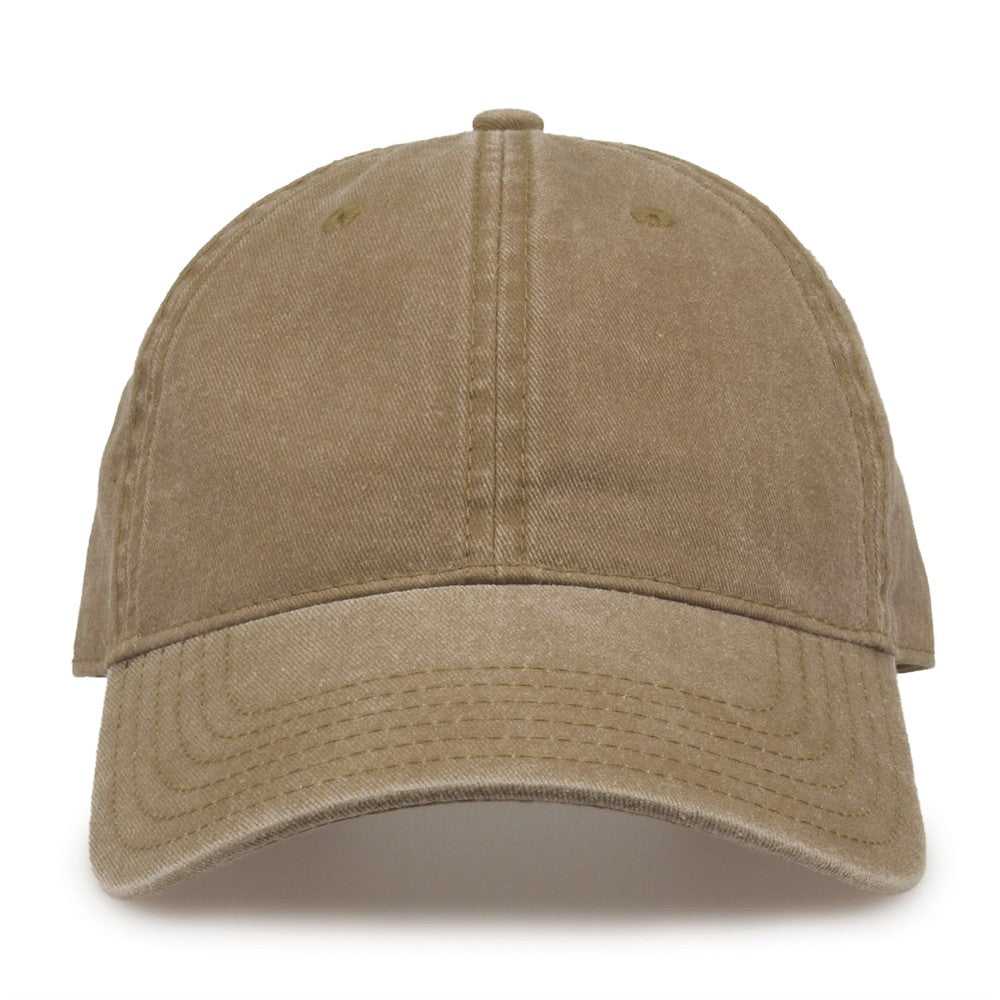 The Game GB465 Pigment Dyed Twill Cap - Kahki | HIT a Double