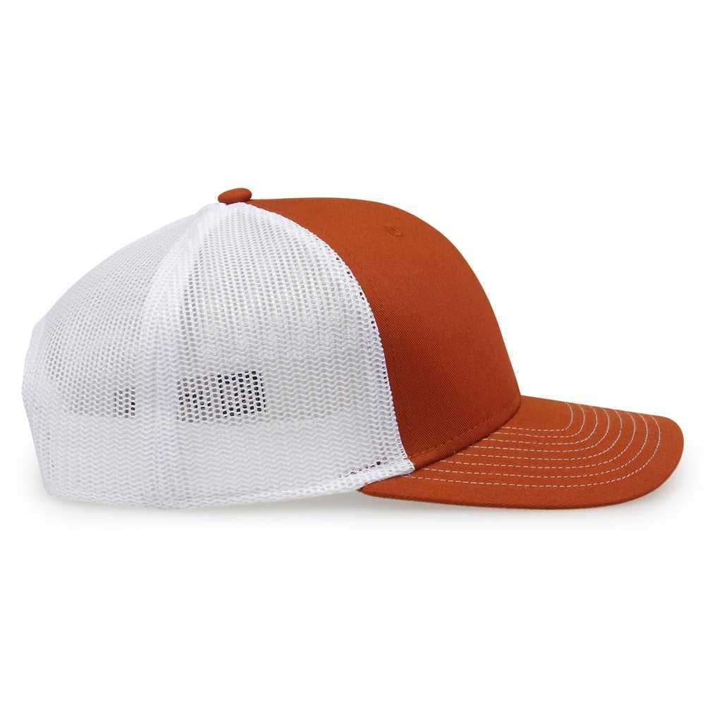 The Game GB452E Everyday Trucker Cap - Texas Orange White | HIT a Double