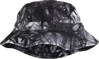 Adams ACVA101 Vacationer Pigment Dyed Bucket Hat - Black Tie Dye - BLACK TIE DYE / L