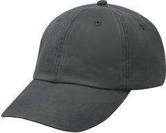 Adams Headwear LP101 Optimum Pigment-Dyed Cap - Charcoal - Dark Gray / One Size Fits Most